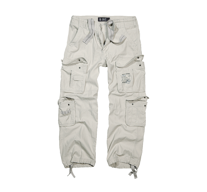 Brandit Pure Vintage pantaloni, bianchi