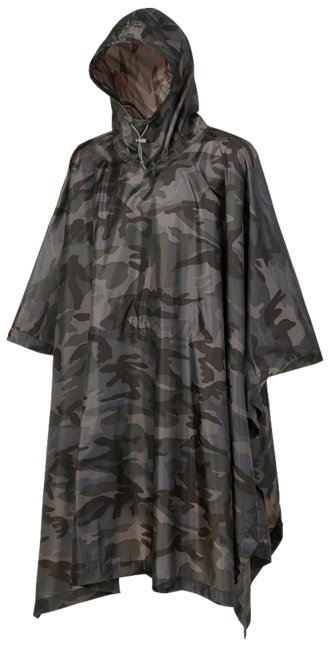 Brandit Poncho in Ripstop, camoscio scuro