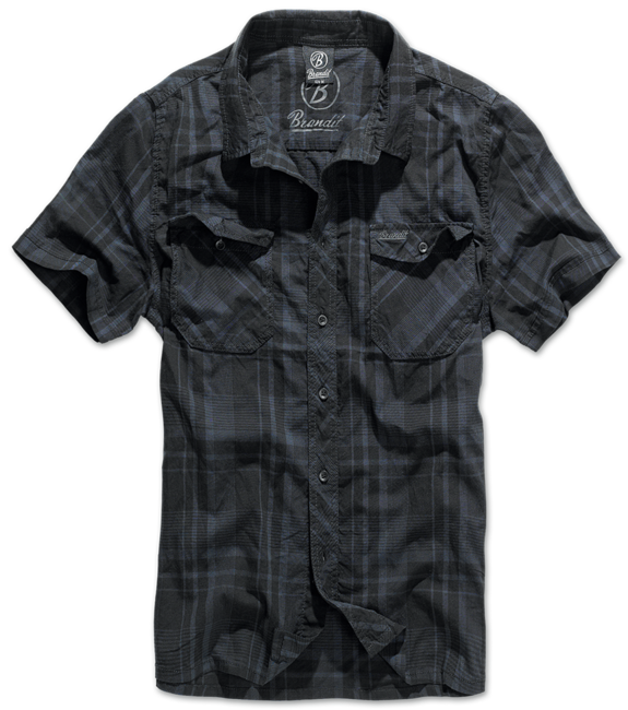 Brandit Roadstar maglietta a maniche corte, nero e blu