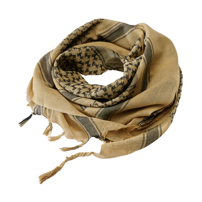 Brandit Shemag sciarpa, kaki-nero