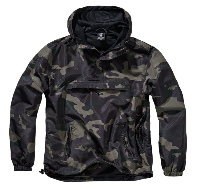 Brandit Giacca a vento estiva, darkcamo