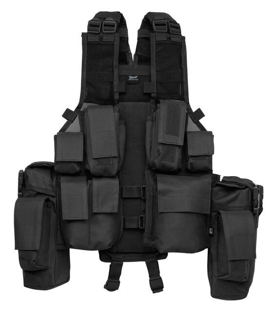 Brandit gilet tattico, nero