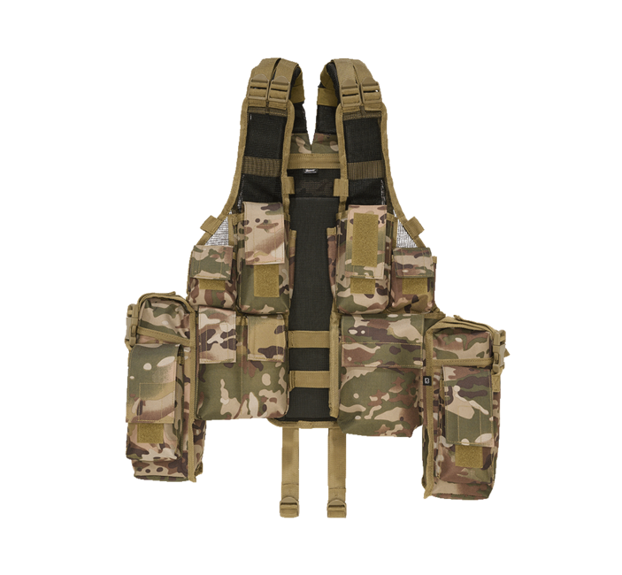 Brandit Gilet tattico, tattico_camo