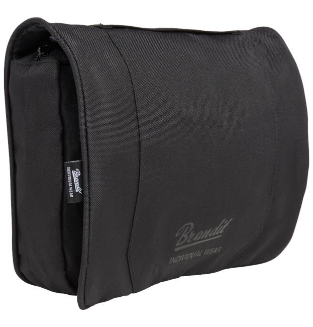 Brandit Toiletry Borsa da toilette grande, nera