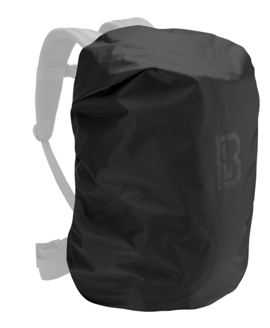 Brandit US Cooper zaino grande con copertura antipioggia, nero