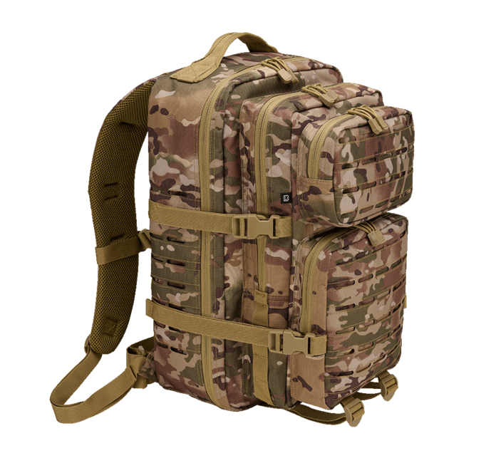 Brandit US Cooper Lasercut zaino grande 40L, tattico mimetico