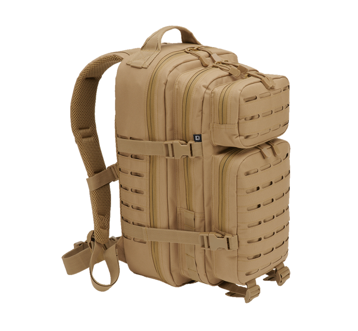 Brandit US Cooper Lasercut Zaino medio 25L, cammello