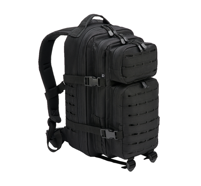 Brandit US Cooper Lasercut zaino medio 25L, nero