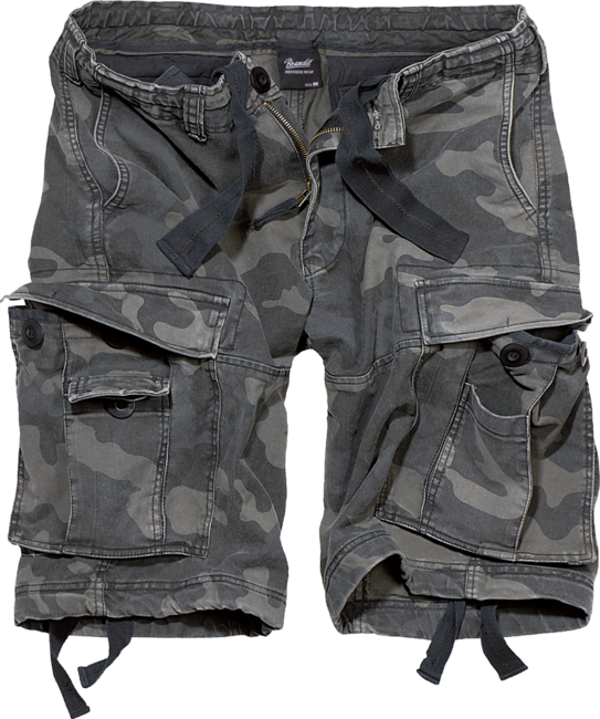 Brandit Vintage pantaloncini, darkcamo