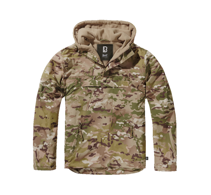 Brandit Windbreaker giacca, tactical camo