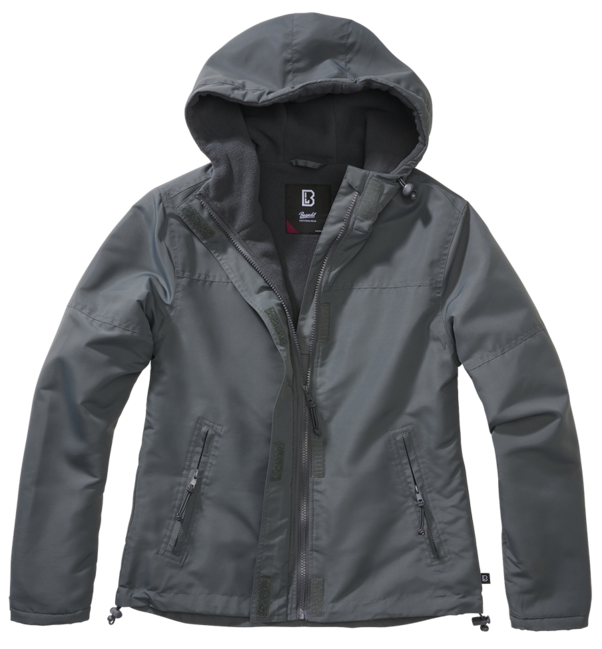 Brandit Frontzip giacca a vento da donna, antracite