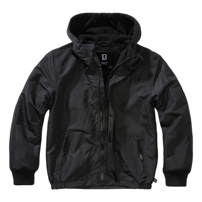 Brandit Frontzip giacca a vento, nera