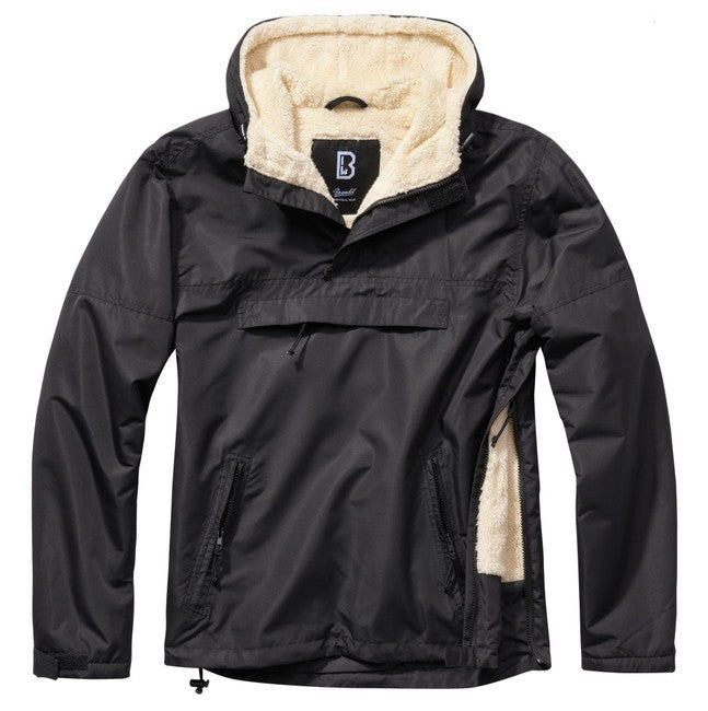 Brandit Sherpa giacca a vento, nera