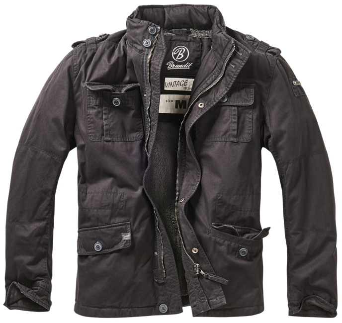 Brandit Britannia giacca invernale, nera