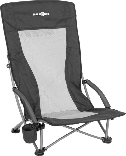 Brunner Cuba Highback beach chair, nero