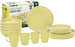 Brunner Lunch Box Dolomit Camping Cookset, Yellow