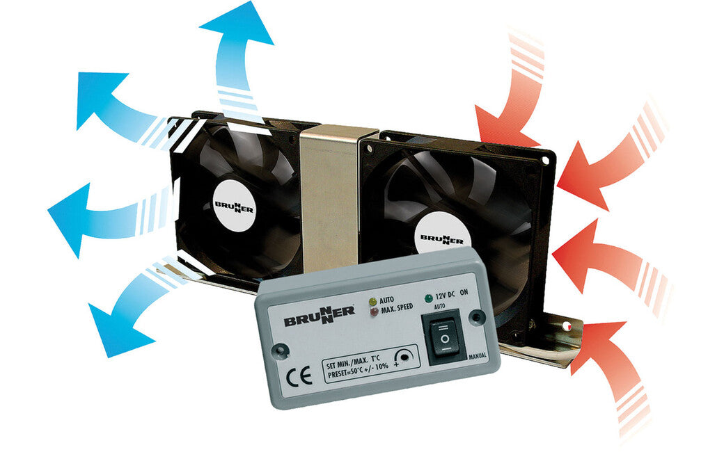 Brunner Vento Electronic ventilatore per frigoriferi