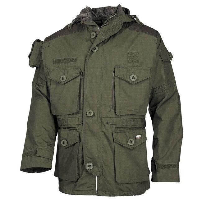 MFH Professional Commando Smock Jacket, verde OD