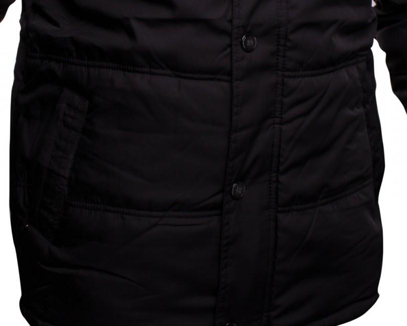 O&T Wang classic giacca invernale, nera