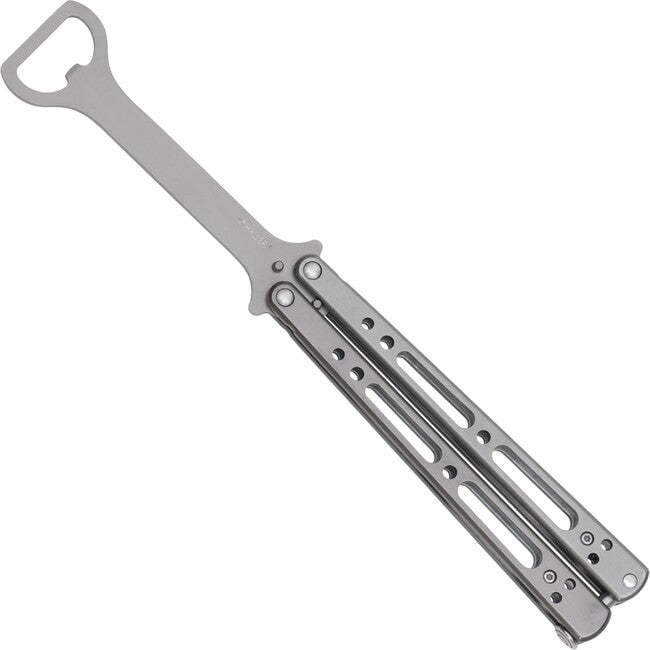 Haller Trainer a farfalla coltello titanfinish