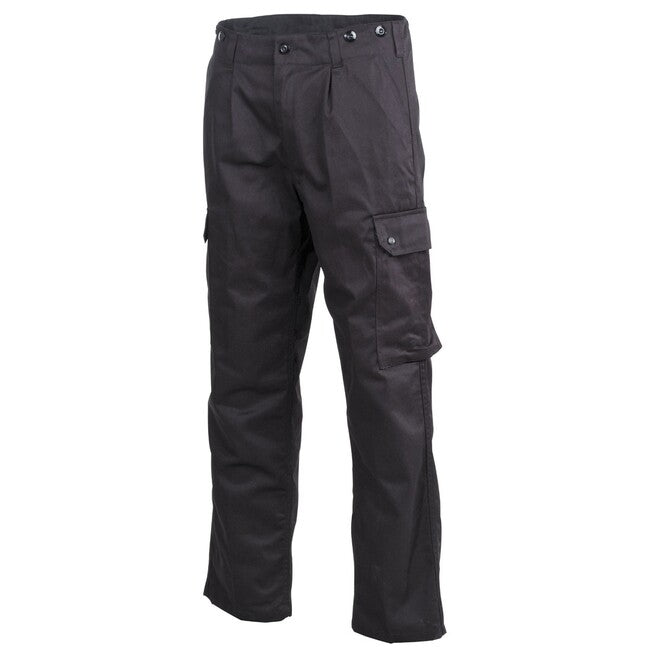 MFH BW pantaloni da campo, neri