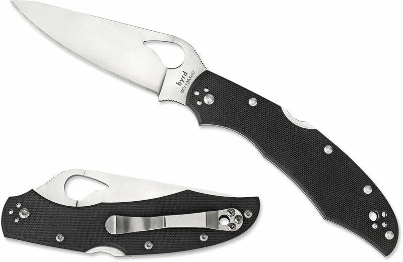 Byrd Cara 2 coltello tascabile 9,5 cm, nero