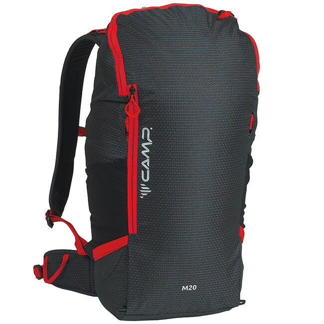 Camp M20 zaino per arrampicata e alpinismo invernale 20 l, grigio antracite