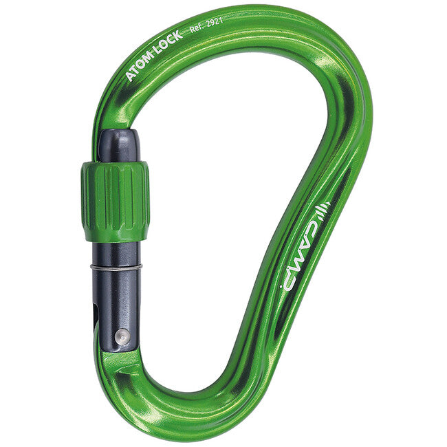 Camp Atom Lock moschettone, verde