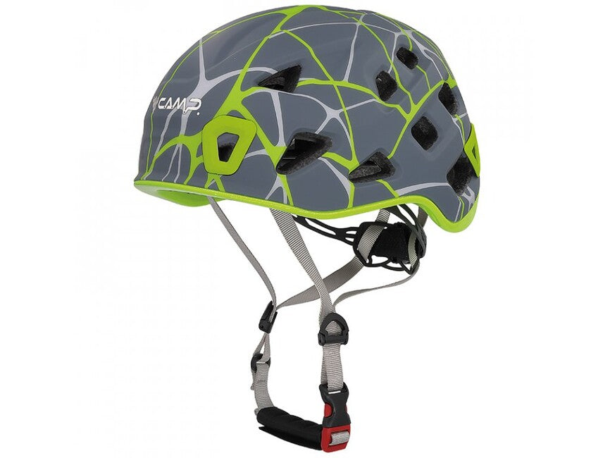 Camp Storm casco da arrampicata, grigio / lime