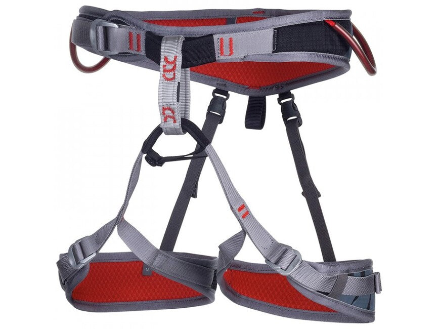 Camp Flint sedile per arrampicata, nero / rosso