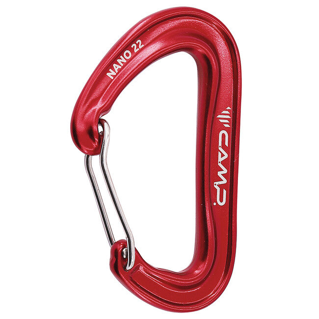 Camp Nano 22 moschettone, rosso