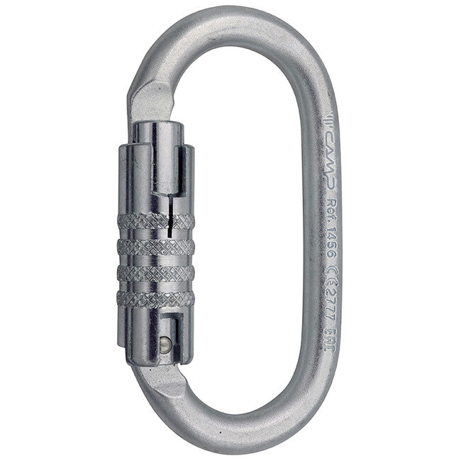 Camp Pro 3Lock moschettone in acciaio ovale