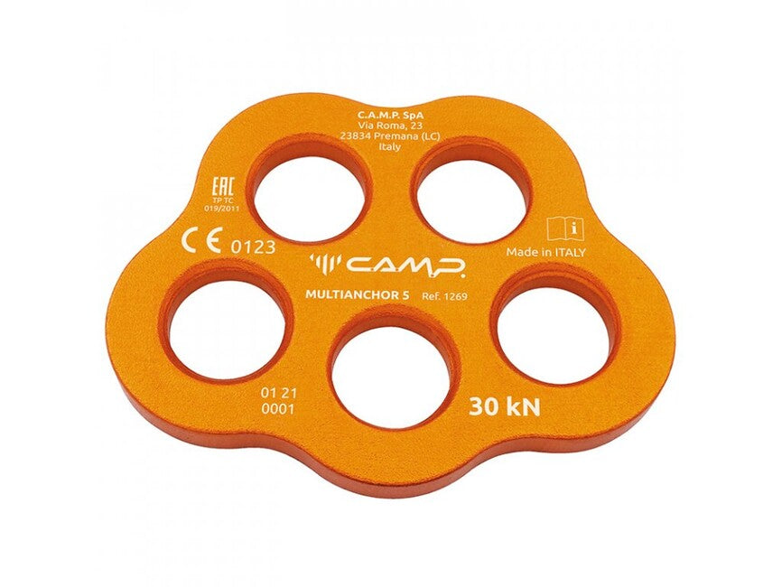 Camp Multianchor 5 fori piastra di ancoraggio