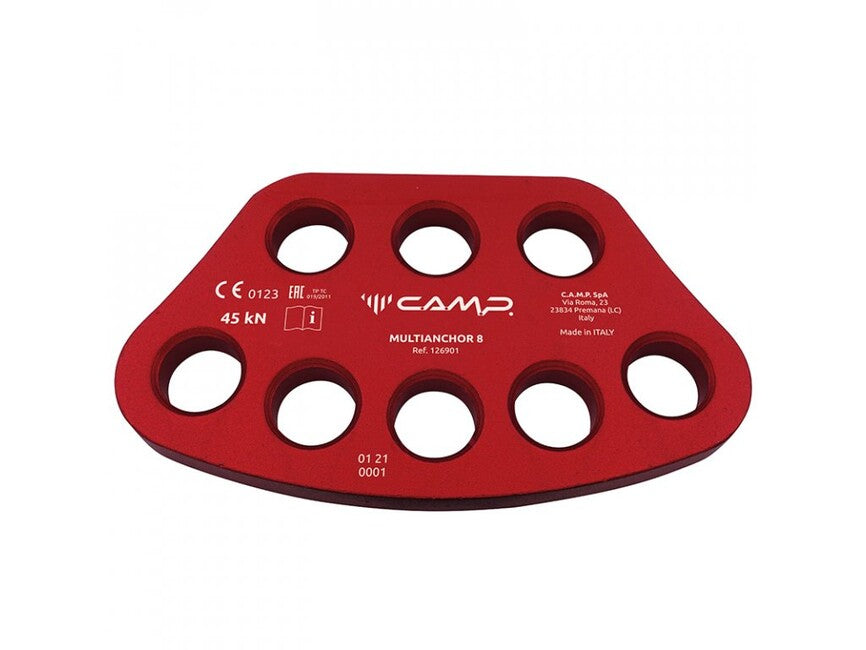 Camp Multianchor piastra di ancoraggio 8 fori