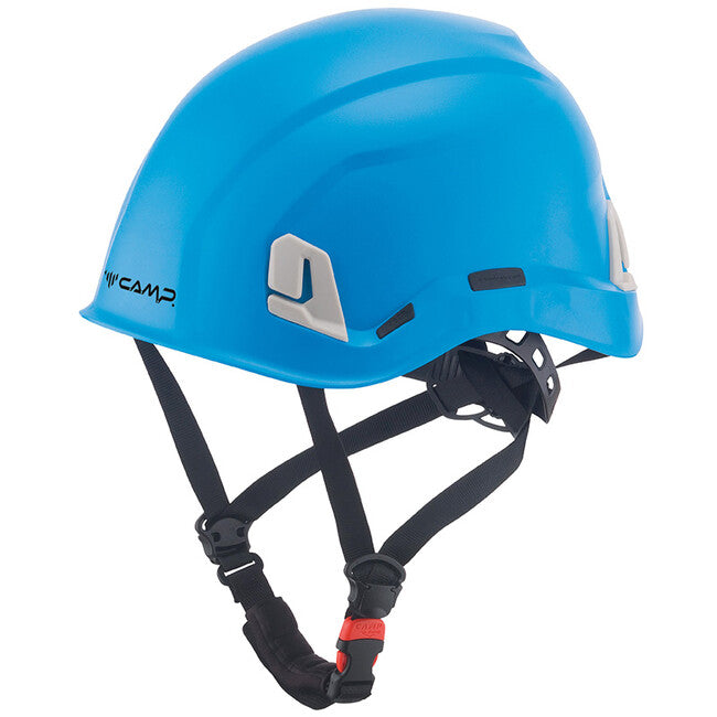 Camp Ares casco da lavoro per arrampicata, azzurro