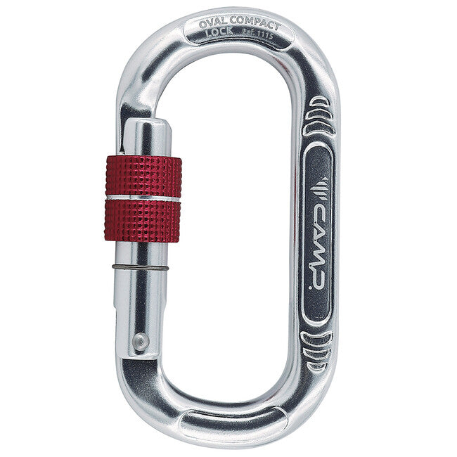 Camp Oval Compact Lock moschettone ovale con chiusura a vite