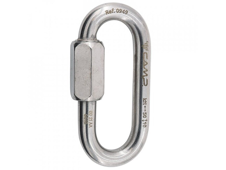 Camp Maglia ovale Maglia rapida ovale 10 mm, acciaio inossidabile