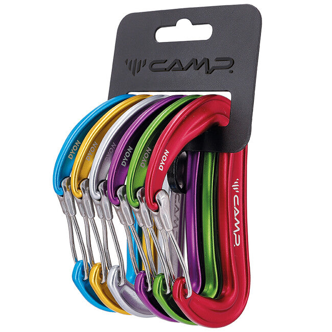 Camp Dyon Rack confezione da 6 moschettoni