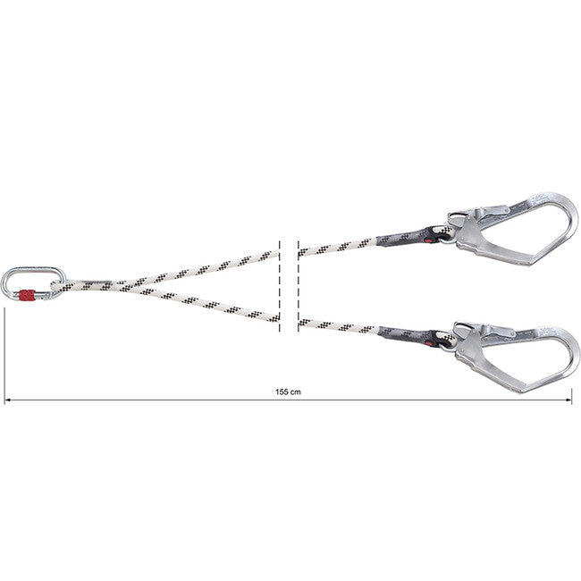 Camp Assorbitore Corda Cordino Doppio 155 cm
