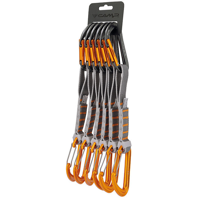 Camp Photon Mixed Express KS set express di miscelazione professionale con moschettoni 6 Pack 18 cm