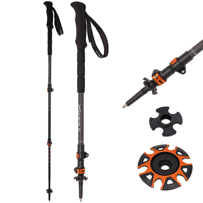 Camp Backcountry Pro 2 bastoncini da trekking telescopici 63 - 135 cm