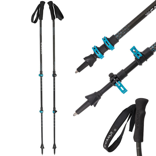Camp Backcountry Ergo bastoncini da trekking 71 - 135 cm