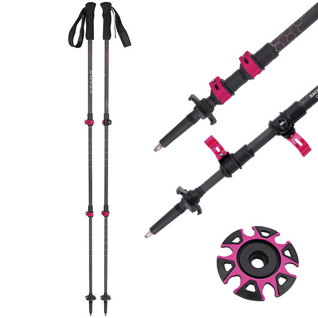 Camp Backcountry Carbon W bastoncini da trekking 66 - 125 cm