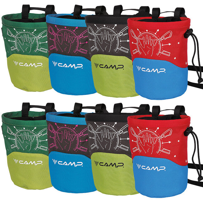 Camp Magnesium Bag Acqualong Confezione 8pcs 1 l, colori misti