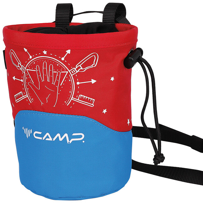 Camp Acqualong sacchetto di magnesio 1 l, rosso / blu