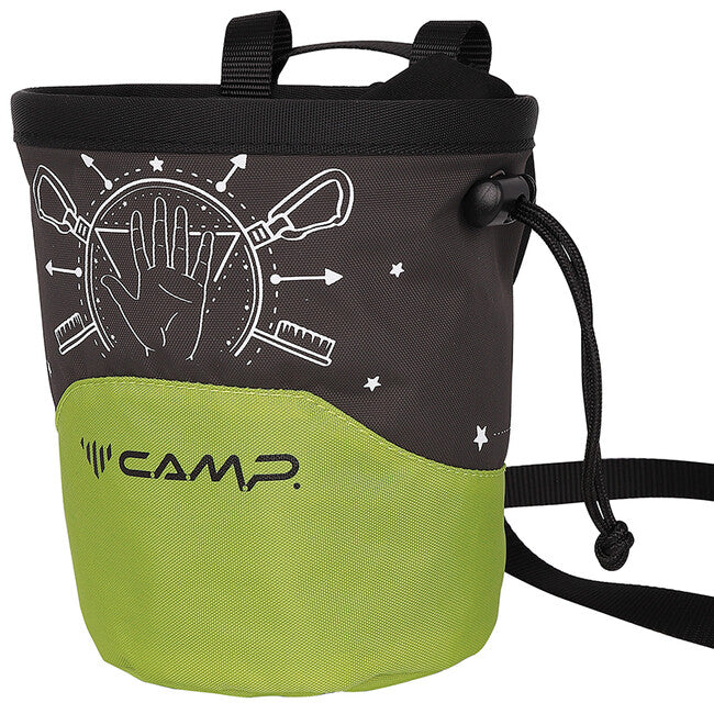 Camp Acqualong sacchetto di magnesio 1 l, grigio / verde