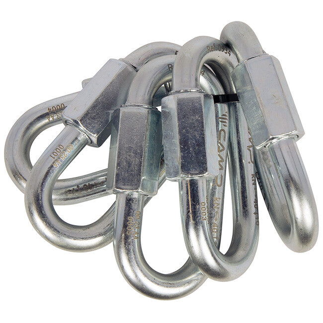 Camp Piastre posteriori per gatti semiautomatici Set 5 Oval Quick Link 8 mm