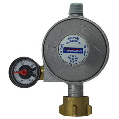 Campingaz Regolatore di sicurezza universale 50 mbar