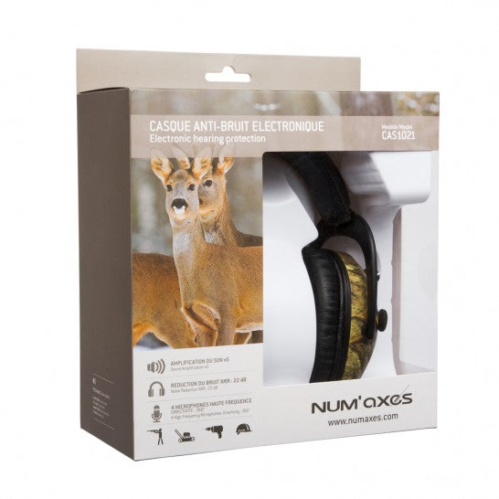 Num'axes CAS1021 cuffie elettroniche , camo