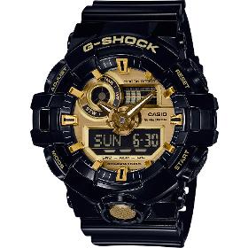 Casio G-Shock GA-710GB-1AER orologio, nero/oro